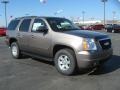 2011 Mocha Steel Metallic GMC Yukon SLE  photo #3