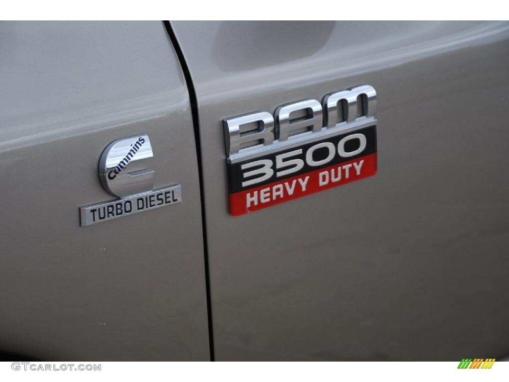 2009 Dodge Ram 3500 Big Horn Edition Quad Cab 4x4 Dually Marks and Logos Photos