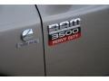 2009 Dodge Ram 3500 Big Horn Edition Quad Cab 4x4 Dually Marks and Logos