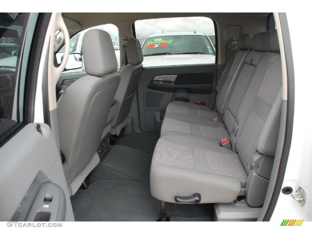Medium Slate Gray Interior 2007 Dodge Ram 3500 SLT Mega Cab Dually Photo #44034556