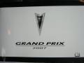 2007 Ivory White Pontiac Grand Prix Sedan  photo #19