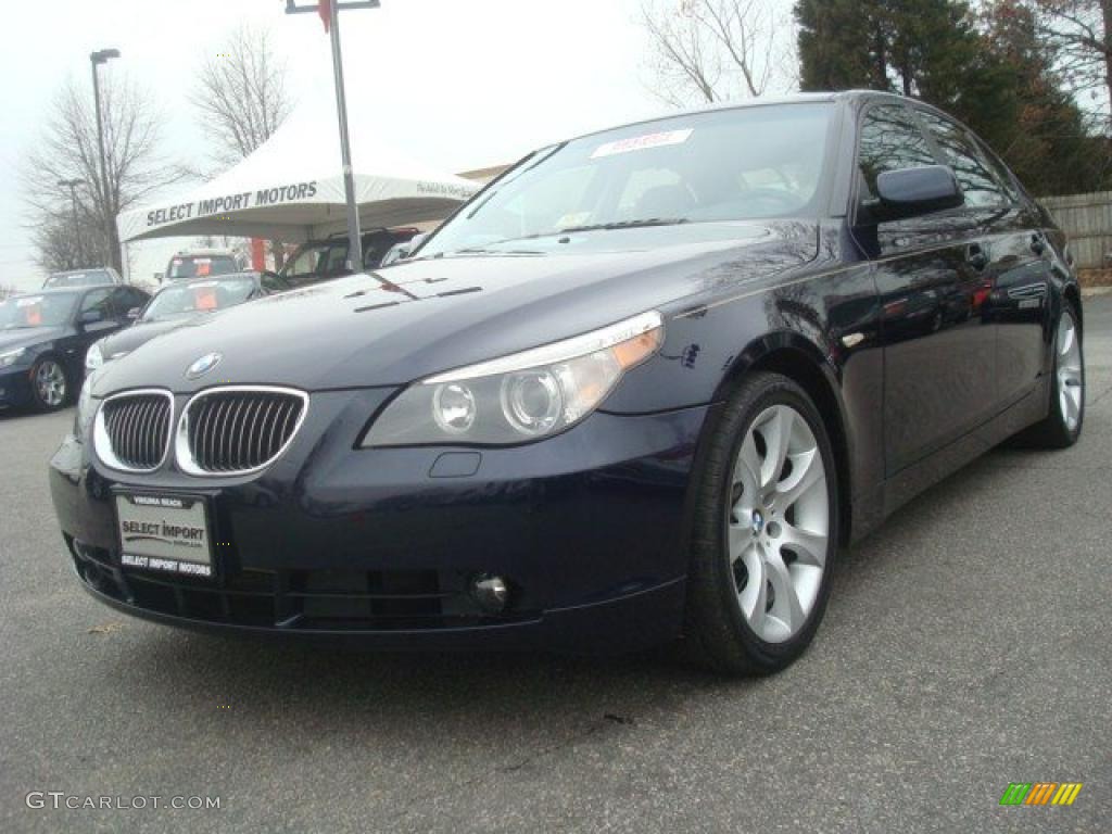 Orient Blue Metallic BMW 5 Series