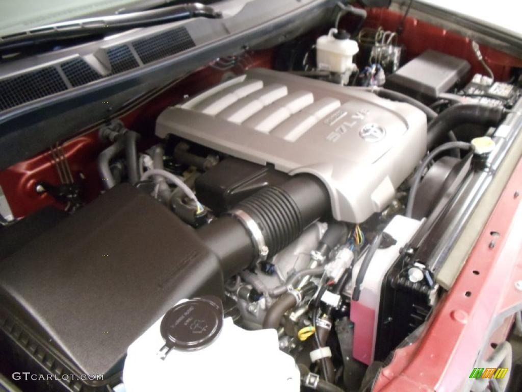 2010 Toyota Tundra CrewMax 5.7 Liter i-Force DOHC 32-Valve Dual VVT-i V8 Engine Photo #44037216
