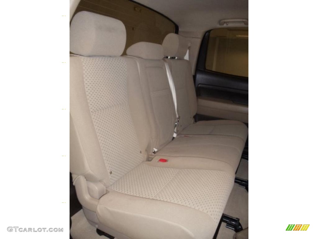 2010 Tundra CrewMax - Salsa Red Pearl / Sand Beige photo #26