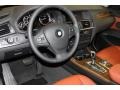 Chestnut Nevada Leather Prime Interior Photo for 2011 BMW X3 #44038008