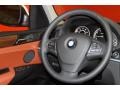 Chestnut Nevada Leather Steering Wheel Photo for 2011 BMW X3 #44038040
