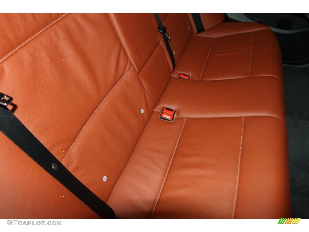 Chestnut Nevada Leather Interior 2011 BMW X3 xDrive 28i Photo #44038088