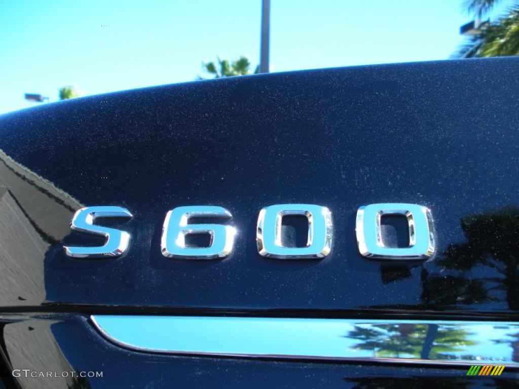 2007 Mercedes-Benz S 600 Sedan Marks and Logos Photo #44040316