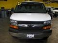 Summit White - Express LS 3500 Extended Passenger Van Photo No. 2
