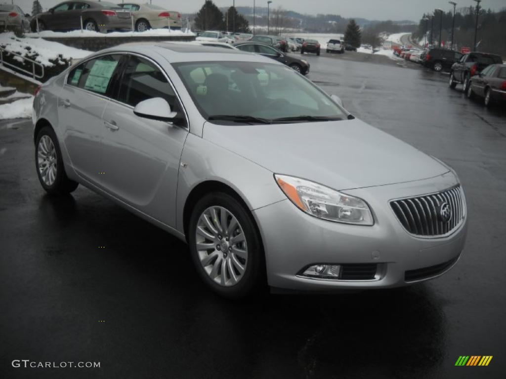 Quicksilver Metallic 2011 Buick Regal CXL Exterior Photo #44044288