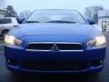 2010 Octane Blue Metallic Mitsubishi Lancer ES  photo #2