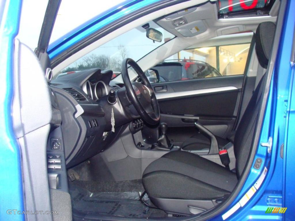 Black Interior 2010 Mitsubishi Lancer ES Photo #44044540