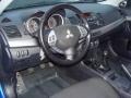 Black 2010 Mitsubishi Lancer ES Dashboard