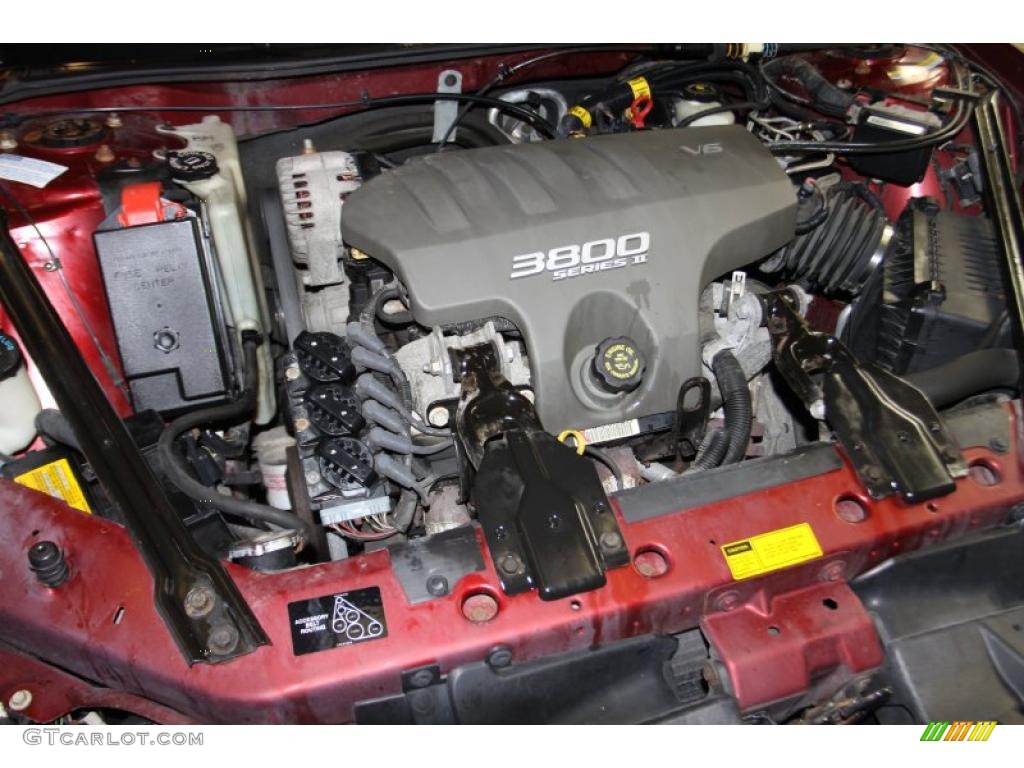 2000 Pontiac Grand Prix GT Coupe 3.8 Liter OHV 12-Valve 3800 Series II V6 Engine Photo #44045868