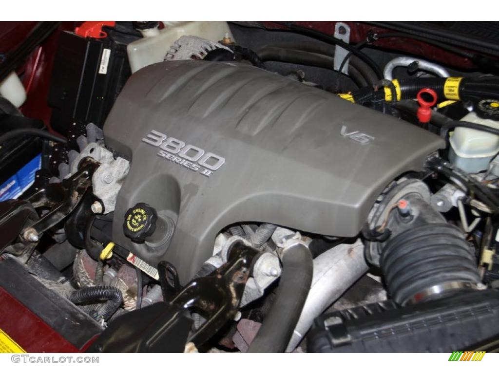 2000 Pontiac Grand Prix GT Coupe 3.8 Liter OHV 12-Valve 3800 Series II V6 Engine Photo #44045888