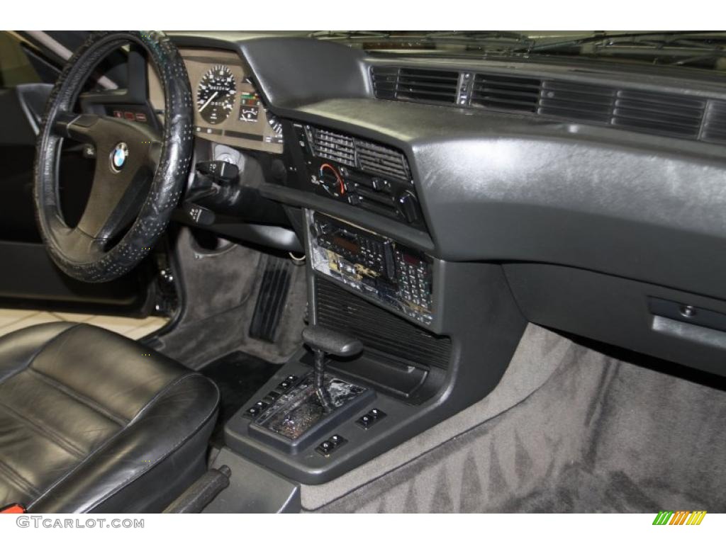 1984 BMW 6 Series 633CSi Dashboard Photos