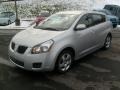 2010 Liquid Platinum Metallic Pontiac Vibe 1.8L  photo #3