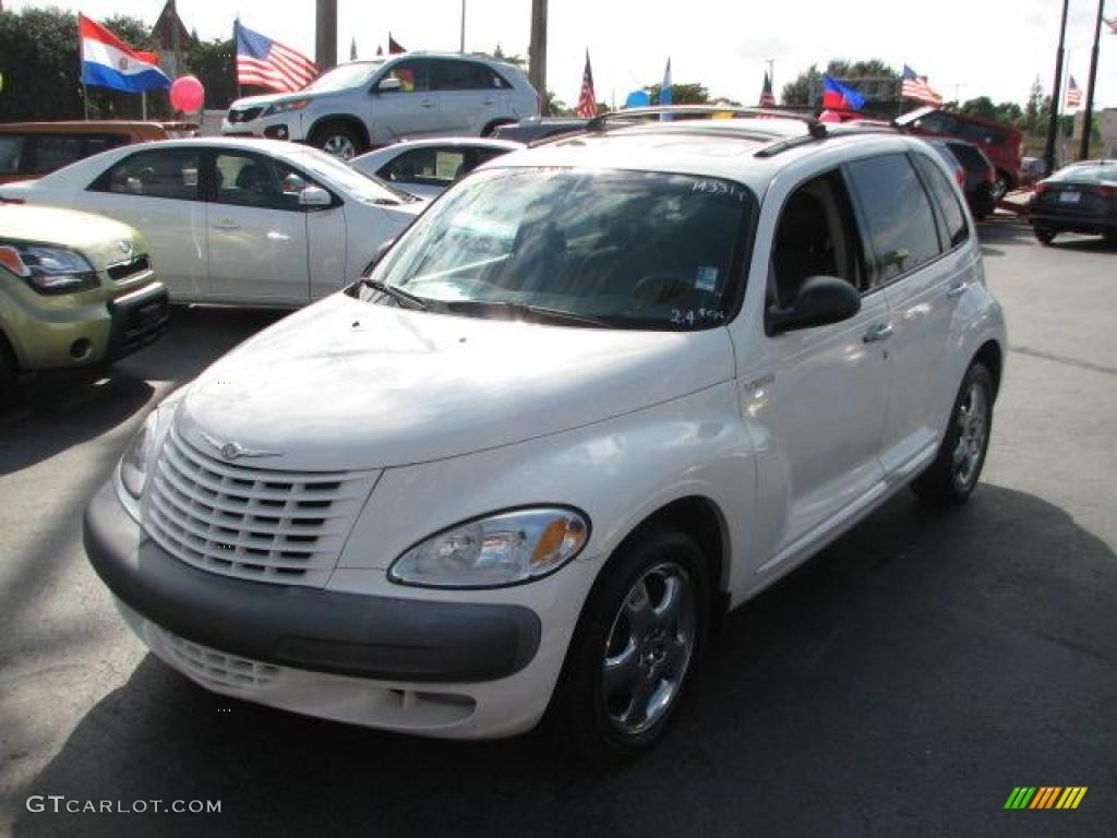 2001 PT Cruiser Limited - Stone White / Taupe/Pearl Beige photo #5