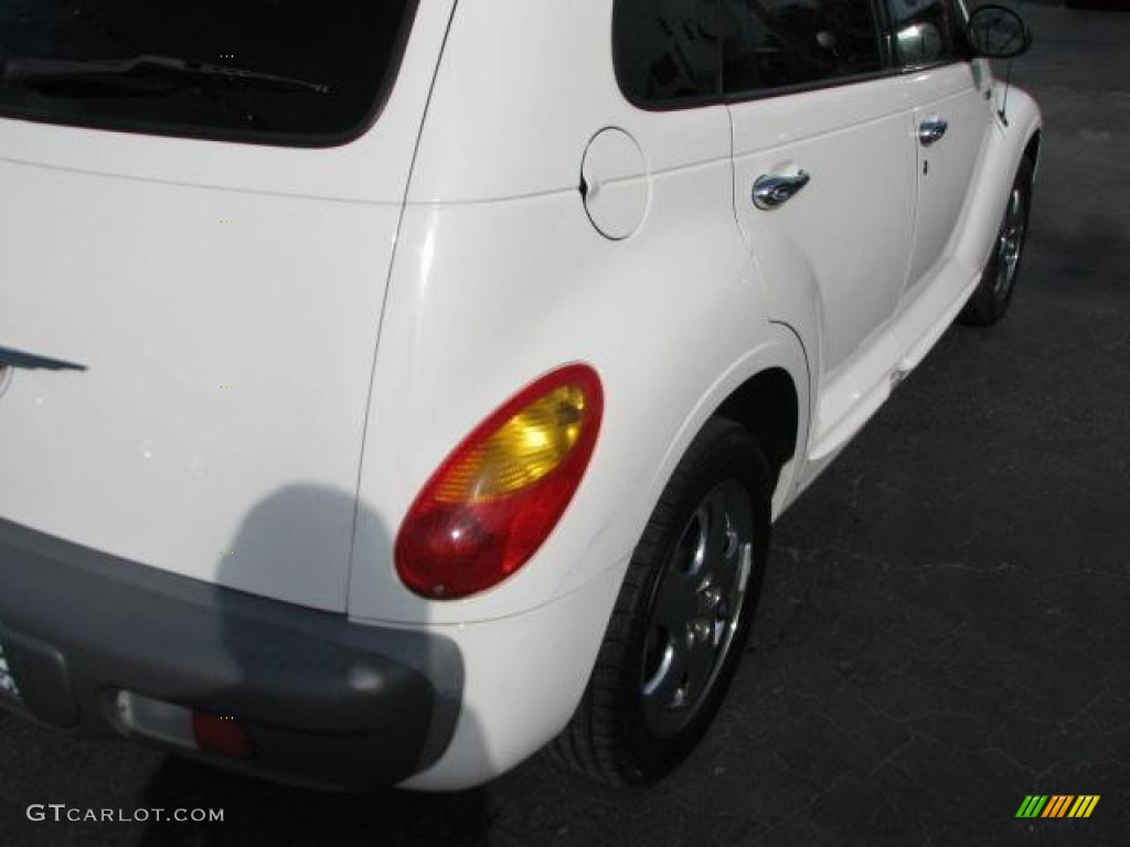 2001 PT Cruiser Limited - Stone White / Taupe/Pearl Beige photo #10