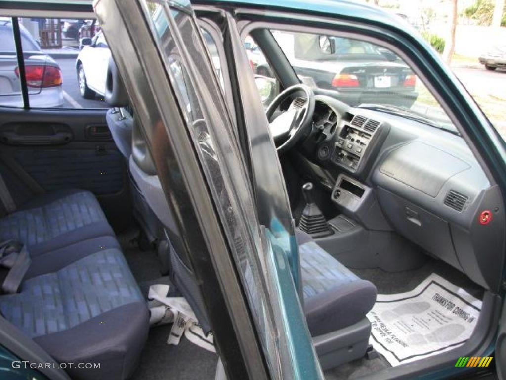 1997 RAV4 4WD - Dark Green Metallic / Gray photo #13