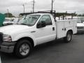 Oxford White - F250 Super Duty XL Regular Cab Utility Photo No. 4