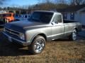 1967 Medium Gray Metallic Chevrolet C/K C20 Regular Cab  photo #3