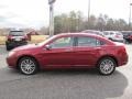 Deep Cherry Red Crystal Pearl 2011 Chrysler 200 Limited Exterior