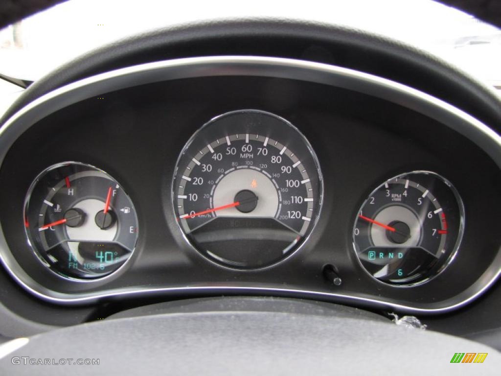 2011 Chrysler 200 Limited Gauges Photo #44054105