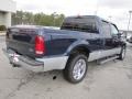 2004 True Blue Metallic Ford F250 Super Duty XLT Crew Cab  photo #7