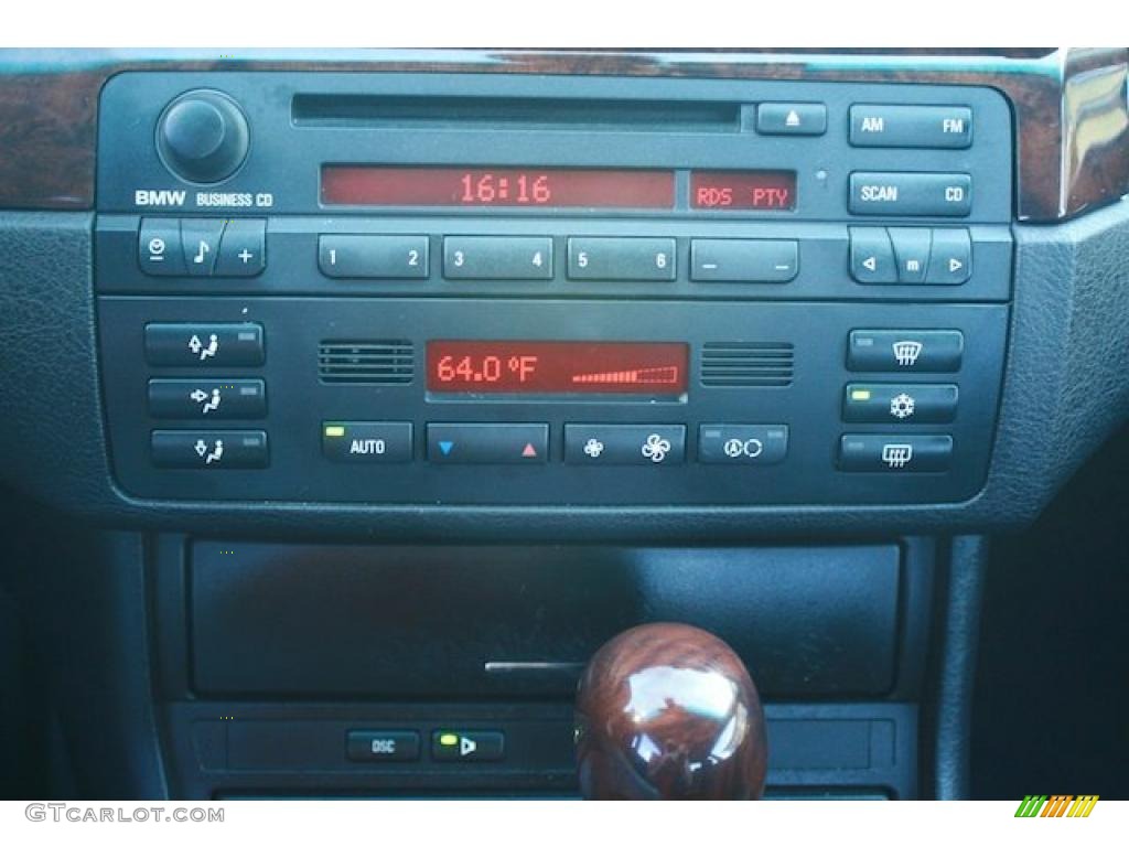 2001 3 Series 330i Coupe - Titanium Silver Metallic / Black photo #16