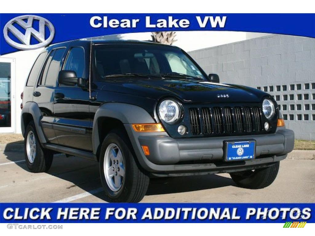 Black Clearcoat Jeep Liberty