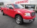 Bright Red 2006 Ford F150 XLT SuperCab