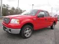 2006 Bright Red Ford F150 XLT SuperCab  photo #3