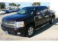 2008 Dark Cherry Metallic Chevrolet Silverado 1500 LT Crew Cab 4x4  photo #3