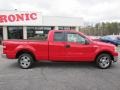 2006 Bright Red Ford F150 XLT SuperCab  photo #8