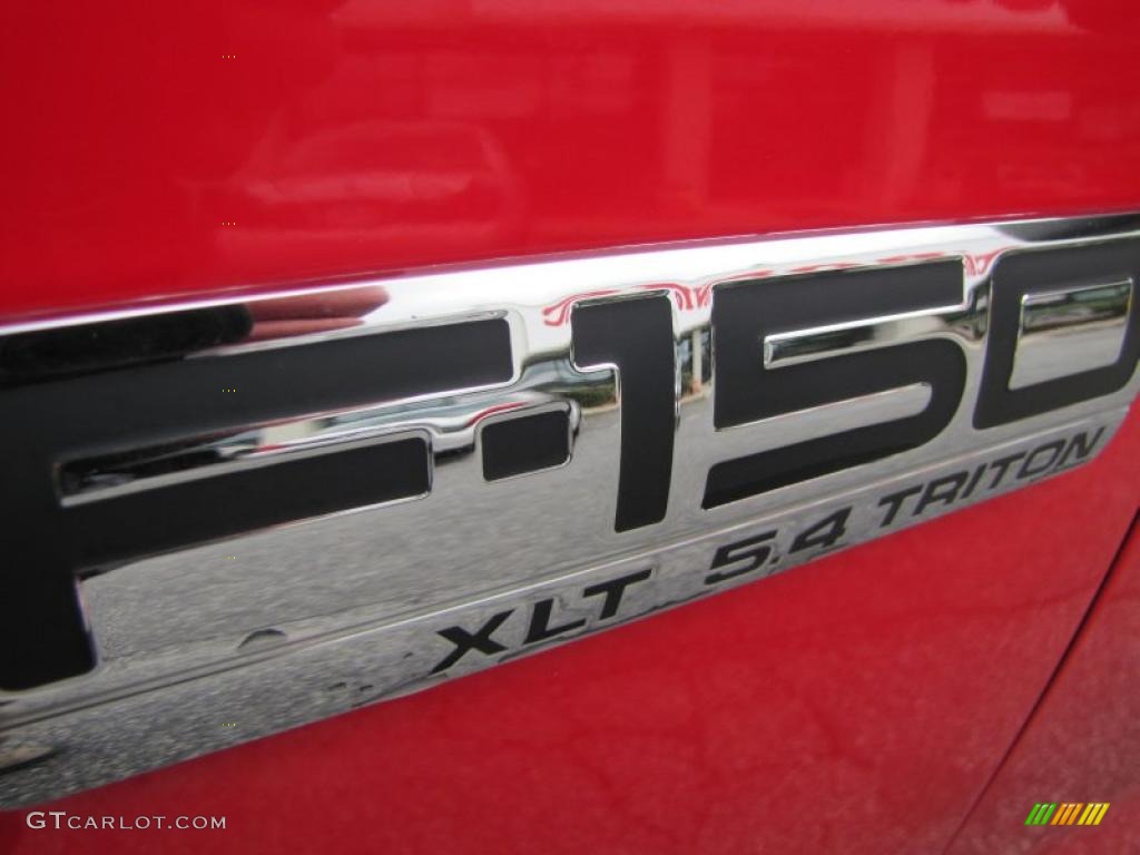2006 F150 XLT SuperCab - Bright Red / Medium/Dark Flint photo #10