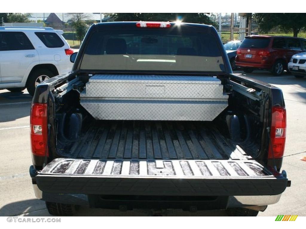 2008 Silverado 1500 LT Crew Cab 4x4 - Dark Cherry Metallic / Ebony photo #7