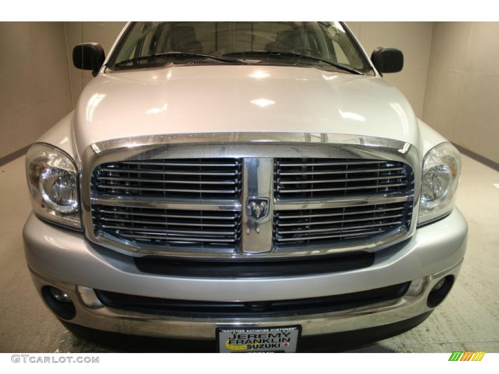 2007 Ram 1500 ST Quad Cab - Bright Silver Metallic / Medium Slate Gray photo #2