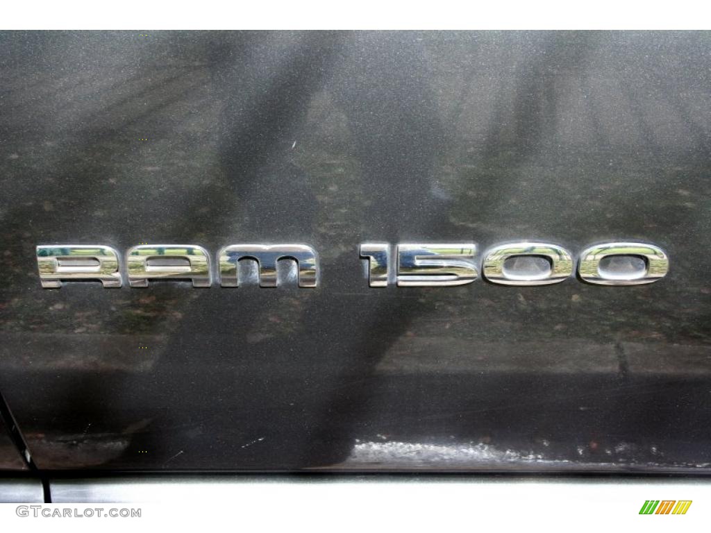 2002 Ram 1500 Sport Quad Cab 4x4 - Graphite Metallic / Dark Slate Gray photo #90