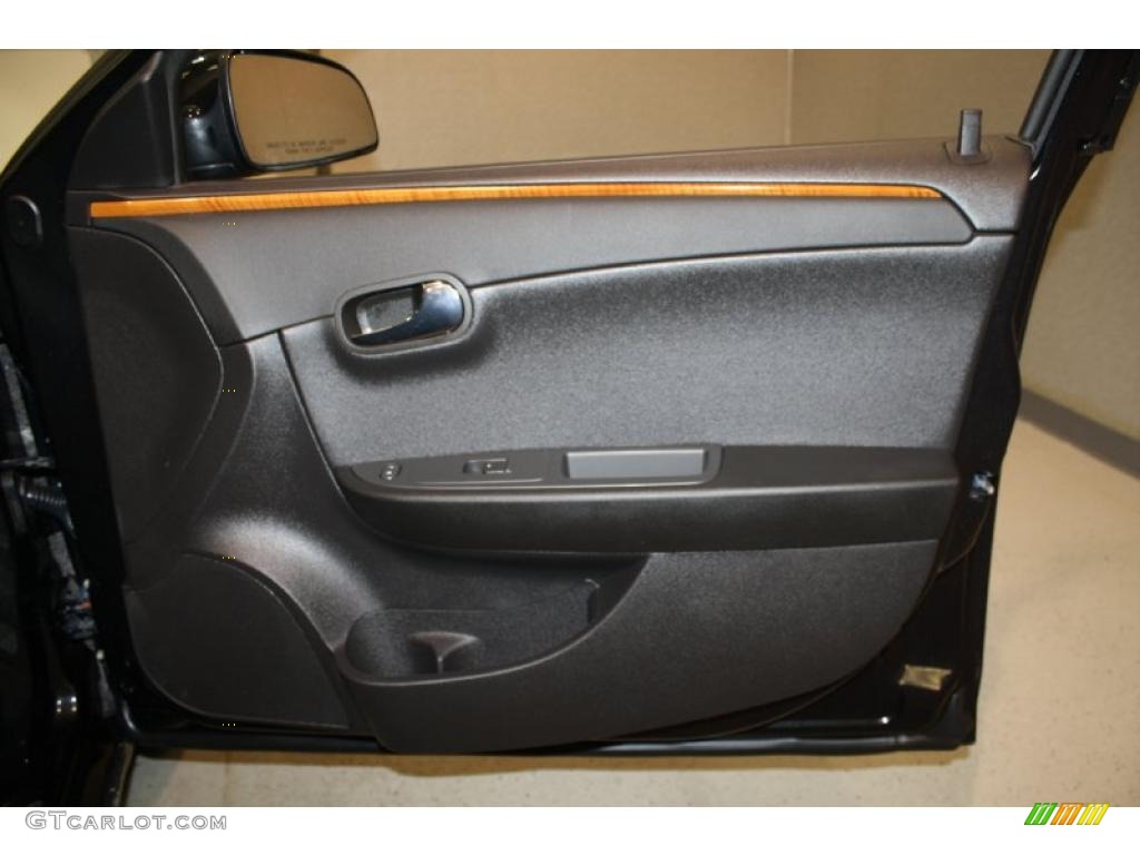 2008 Malibu LT Sedan - Black Granite Metallic / Ebony photo #11