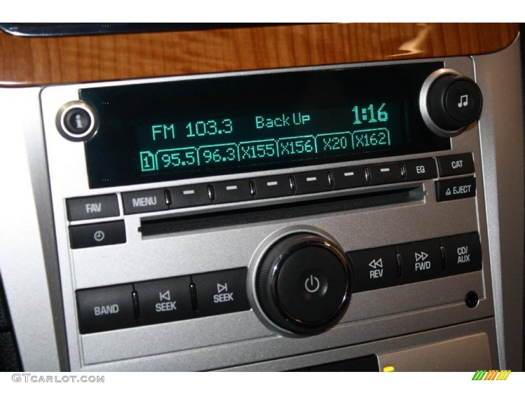 2008 Malibu LT Sedan - Black Granite Metallic / Ebony photo #15