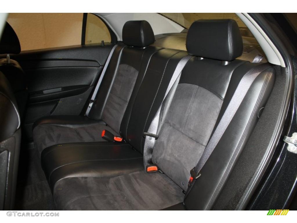 2008 Malibu LT Sedan - Black Granite Metallic / Ebony photo #30