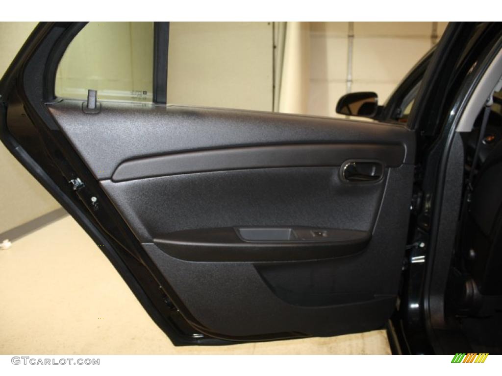 2008 Malibu LT Sedan - Black Granite Metallic / Ebony photo #35