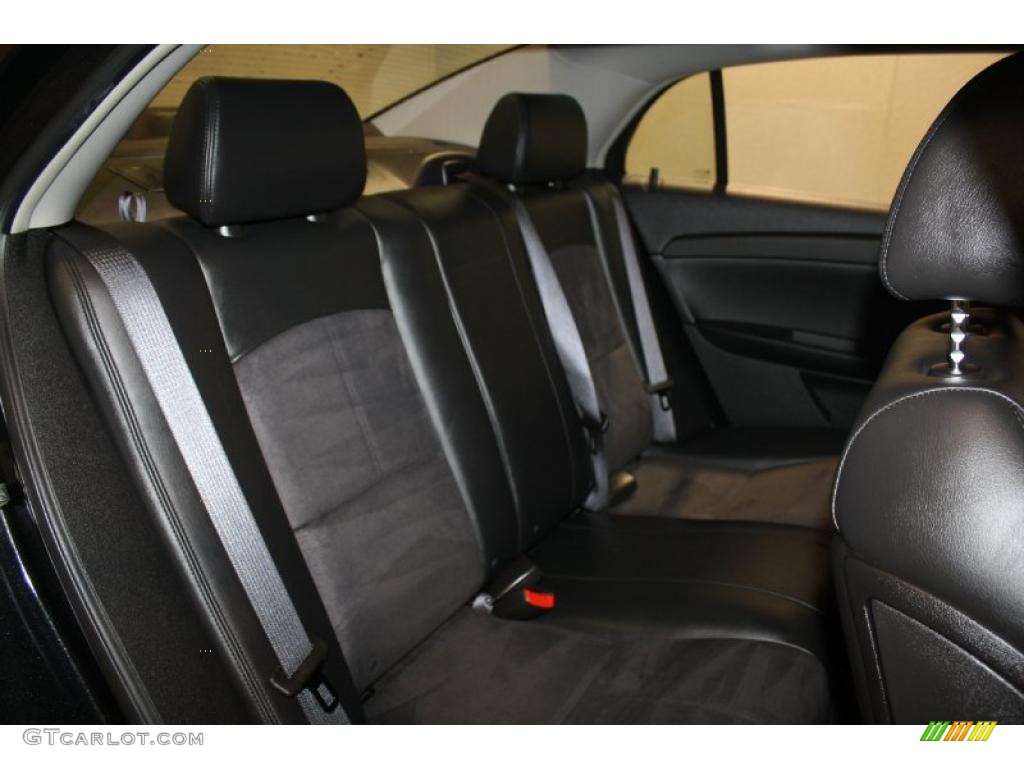 2008 Malibu LT Sedan - Black Granite Metallic / Ebony photo #37