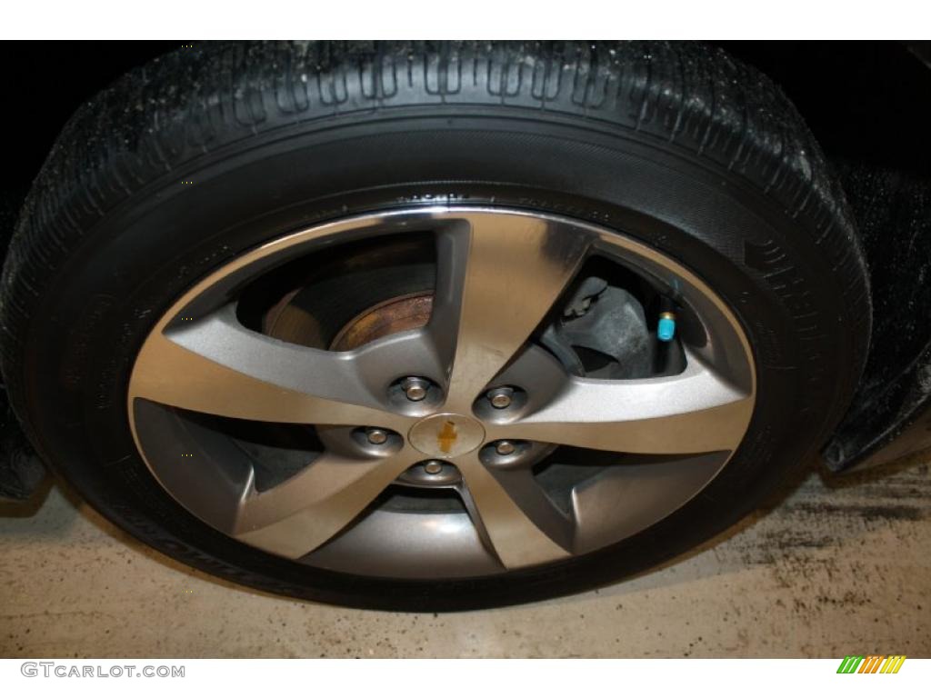 2008 Malibu LT Sedan - Black Granite Metallic / Ebony photo #45