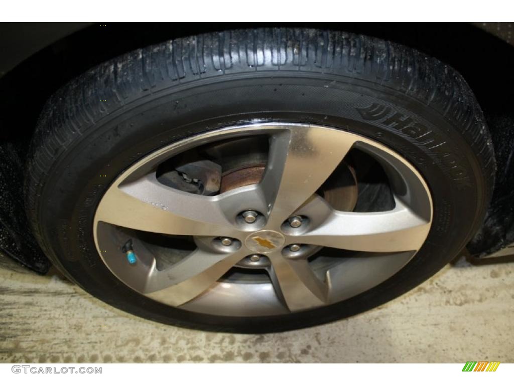 2008 Malibu LT Sedan - Black Granite Metallic / Ebony photo #46