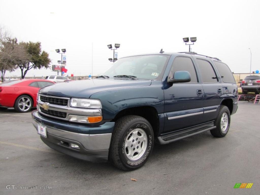 2006 Tahoe LT - Bermuda Blue Metallic / Gray/Dark Charcoal photo #3