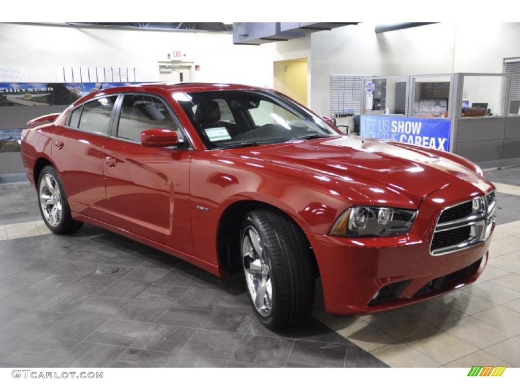 Redline 3-Coat Pearl 2011 Dodge Charger R/T Plus Exterior Photo #44066896