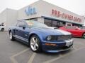 Vista Blue Metallic 2008 Ford Mustang Shelby GT Coupe