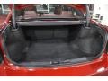 2011 Dodge Charger Black/Radar Red Interior Trunk Photo